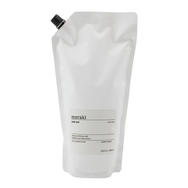 Meraki – Håndsåpe refill 1000 ml linen dew