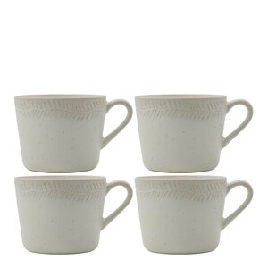 House Doctor Serve kopp 4 stk off-white