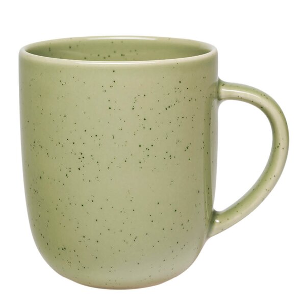 Arabia 24h krus 40 cl salviegrønn prikkete