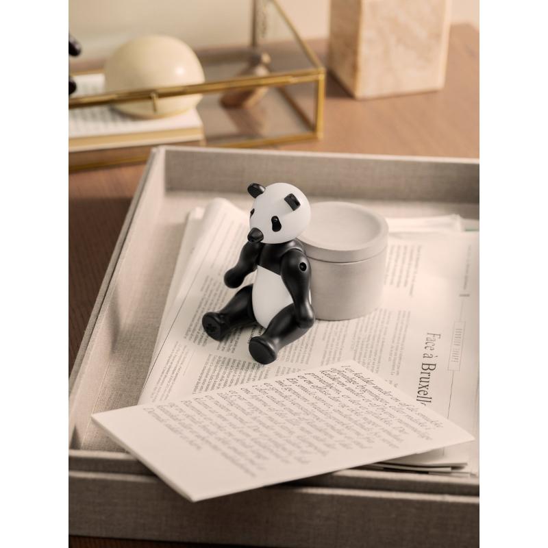 Kay Bojesen Panda WWF liten svart/hvit