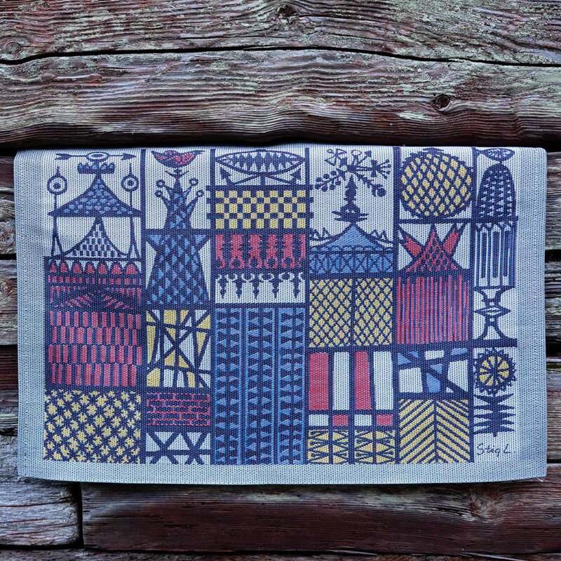 Ekelund Stig L Stadsdel bordbrikke 35x48 cm
