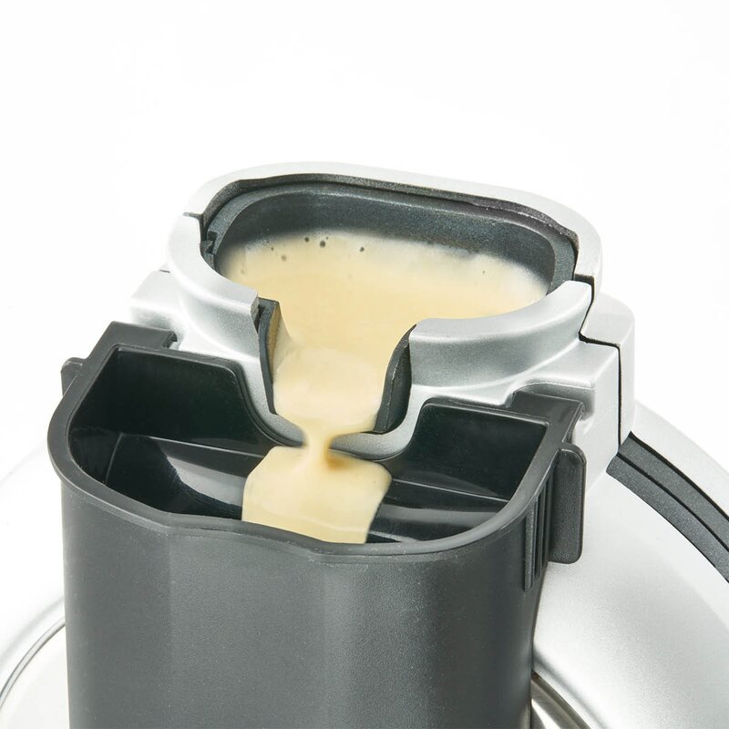 Caso WaffleUp belgisk vaffeljern 18 cm stål/svart