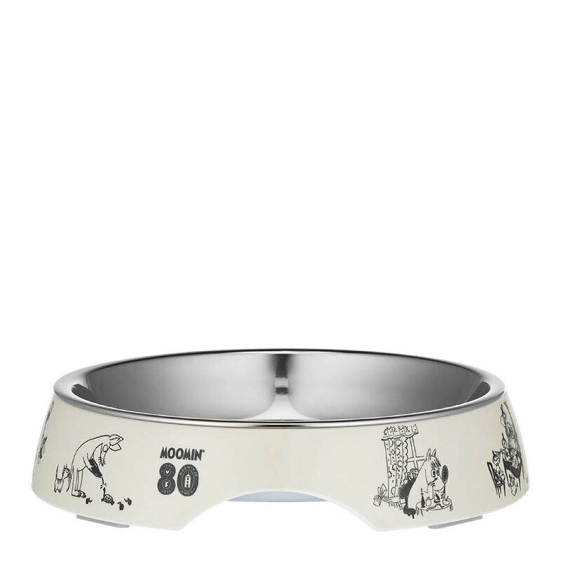 Muurla Mummi Pets katteskål 16 cm 80 år lys gul