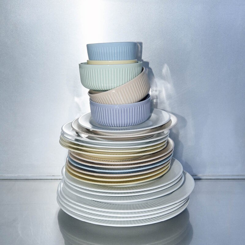 Eva Trio Legio Nova Palette frokosttallerken 22 cm blue