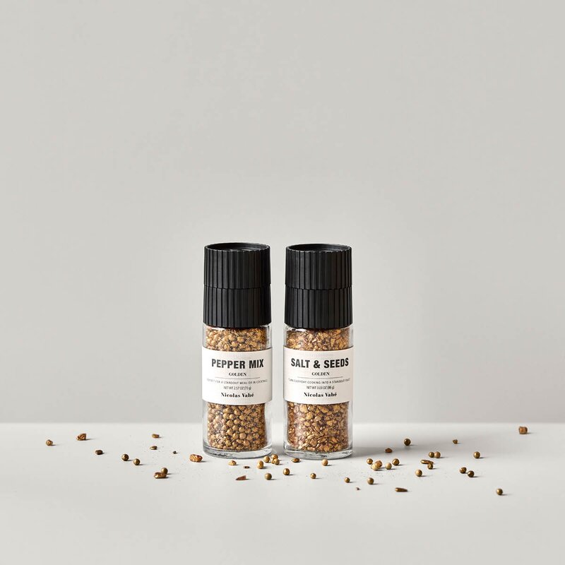 Nicolas Vahé Gaveeske gullpepper & gullsalt & frø 86 g