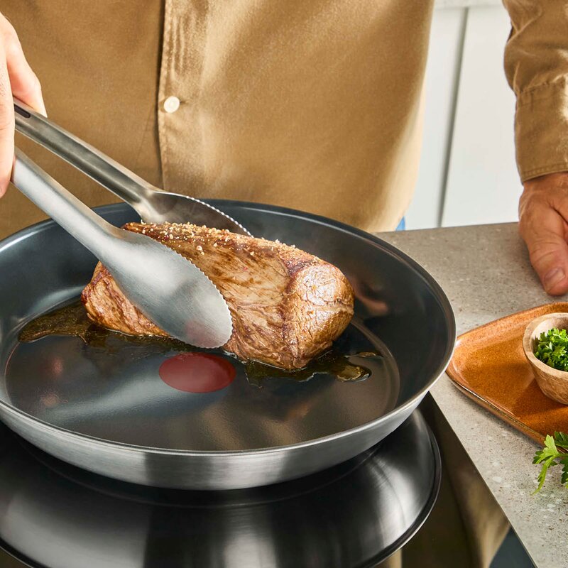 Tefal Extreme SS Ceramic stekepanne 28 cm keramisk