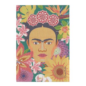 Ekelund Frida Kahlo Flores håndkle 35x50 cm