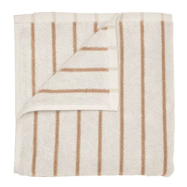 Blomus Arto håndhåndkle 100x50 cm beige/orange