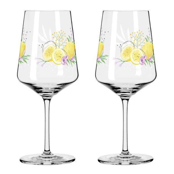 Ritzenhoff – Sommertau vinglass limoncello 54 cl 2 stk