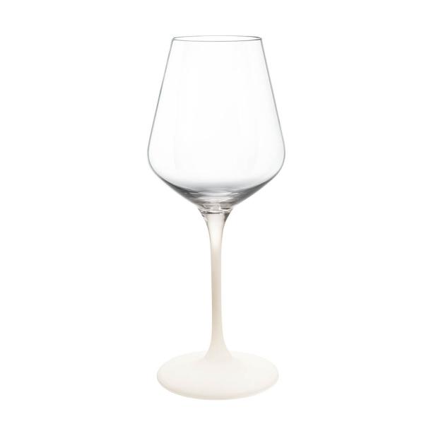 Villeroy & Boch – Manufacture Rock Blanc hvitvinsglass 38 cl 4 stk hvit