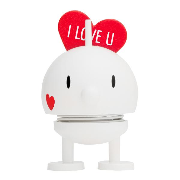 Hoptimist Bumble love liten hvit
