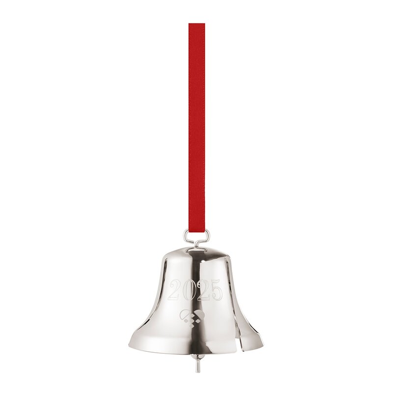 Georg Jensen Jul 2025 juleklokke sølv