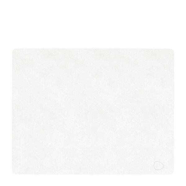 LIND DNA Square Nupo spisebrikke 35x45 cm Pure White