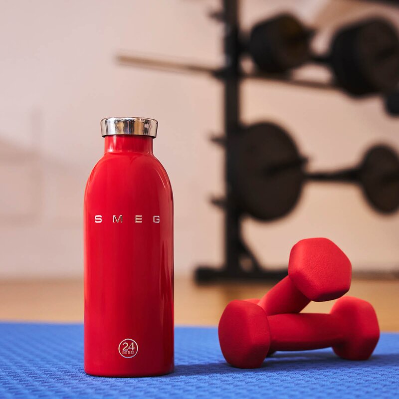 SMEG Termoflaske WBF01 0,5L rød