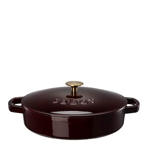 Sabor Classic buffetgryte 3,5L støpejern Zinfandel Brass