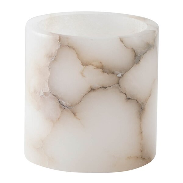 Tell Me More Alabaster telysholder S 10 cm