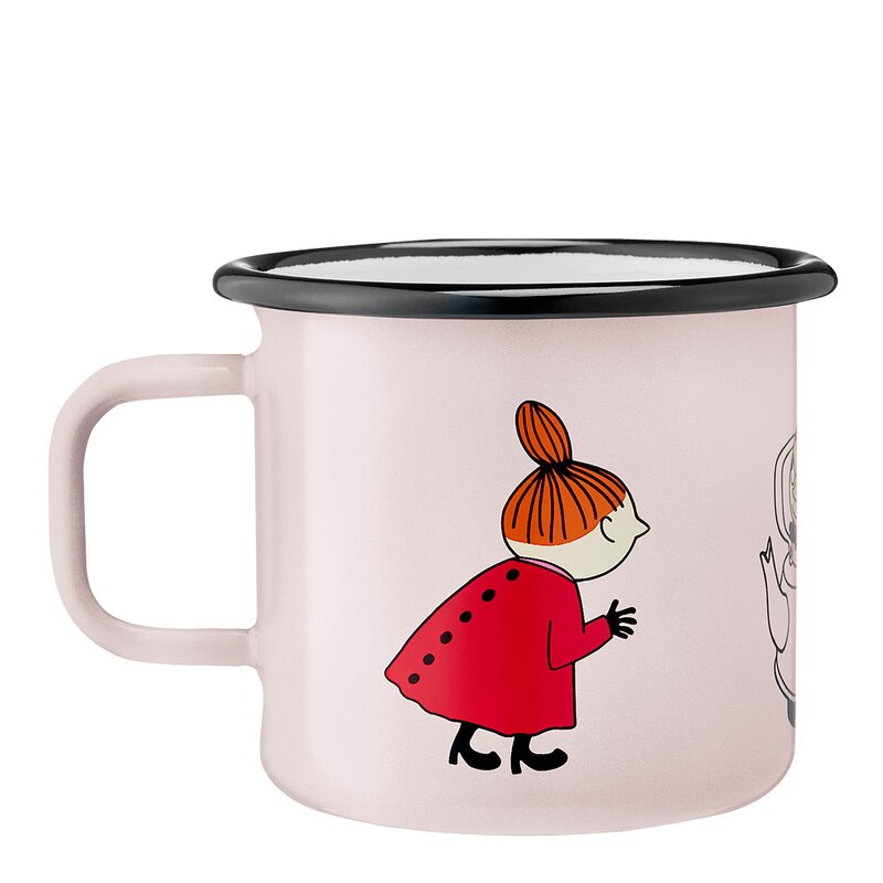 Muurla Mummi emaljekopp 37 cl Lille My retro