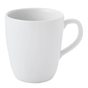 Aida RAW Pure Porcelain krus med hank 35 cl hvit