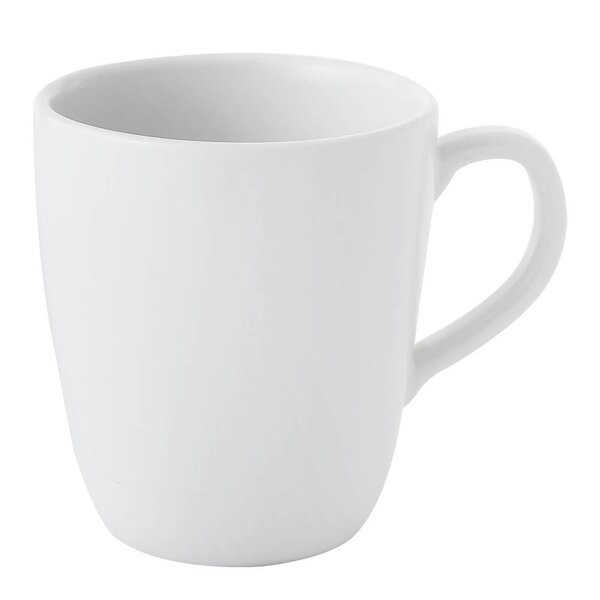 Aida - RAW Pure Porcelain krus med hank 35 cl hvit