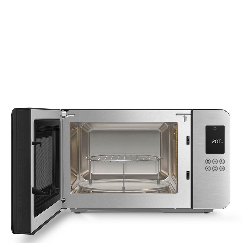 SMEG Collezione mikrobølgeovn grill MOC01 1900W matt svart