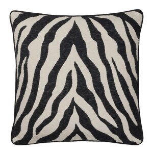Broste Copenhagen Zebra putetrekk 50x50 cm svart/lys beige