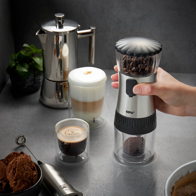 Gefu Polve kaffekvern 70g stål