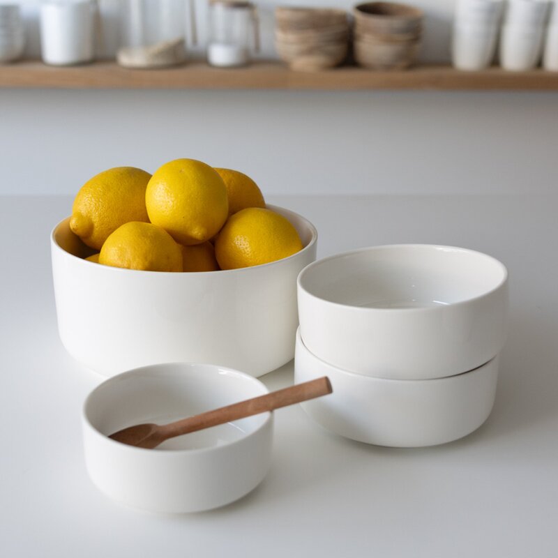 Sögne Home Bolle medium 10x20 cm hvit
