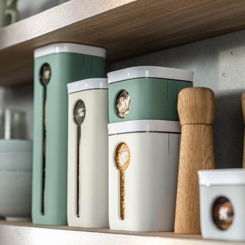 Zwilling Fresh & Save Cube oppbevaringsboks med vakuumlokk 0,82L