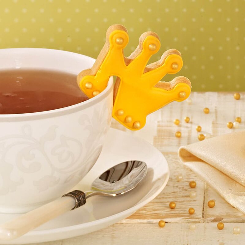 Birkmann Cookie Cutters pepperkakeform krone til kopp 6,5 cm rustfritt stål