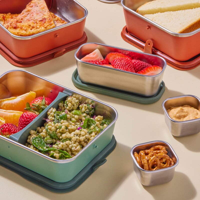 Klean Kanteen Rise snackboks 30 cl børstet stål