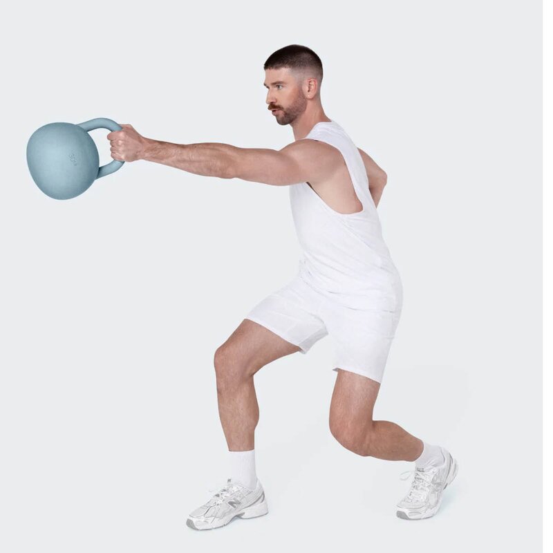 Bala Kettlebell 4,54 kg lyseblå