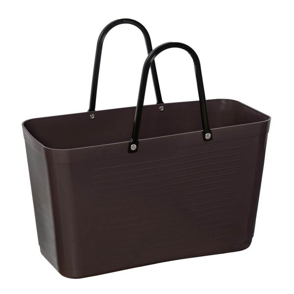 Hinza Green Plastic veske stor 15 L brun
