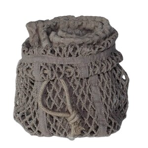 The Organic Company Gjenbrukbar nettpose liten 22x16 cm clay