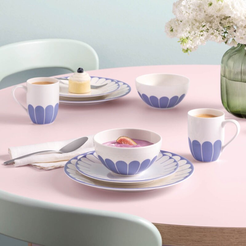 Villeroy & Boch Fleur bleu frokosttallerken/desserttallerken 21 cm blå