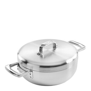 Samuel Groves Sautépanne med lokk 24 cm urban rustfritt stål