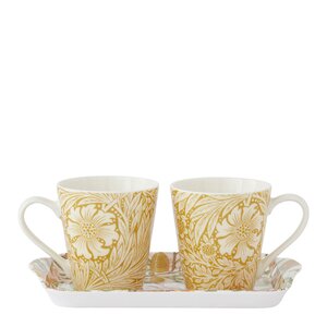Spode Morris & Co kopp og brettsett 18 cl Fruits & Marigold