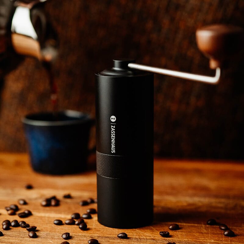 Zassenhaus Expert 48S kaffe-/espressokvern 18,5 cm svart