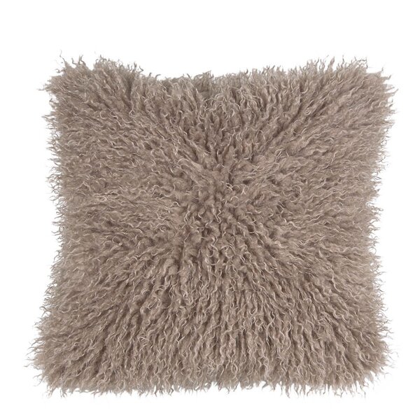 Fondaco Curly putetrekk 48x48 cm sand