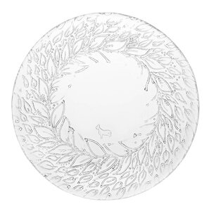 Magnor Goat asjett i glass 18 cm klar