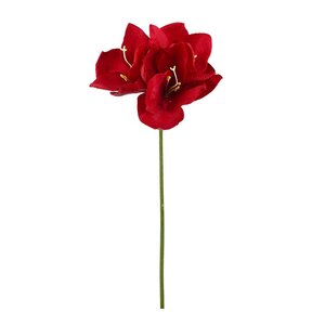 Mr Plant Amaryllis kunstig snittblomst 63 cm rød