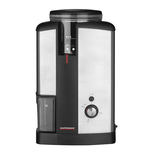 Gastroback Design advanced kaffekvern sølv