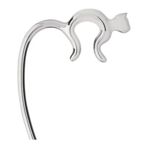 Alessi Minou veskeholder katt 10,6 cm blankt stål