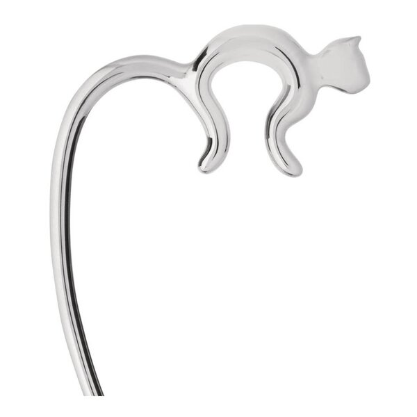 Alessi Minou veskeholder katt 10,6 cm blankt stål
