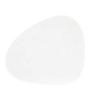 LIND DNA Curve Corduroy spisebrikke 37x44 cm Pure White
