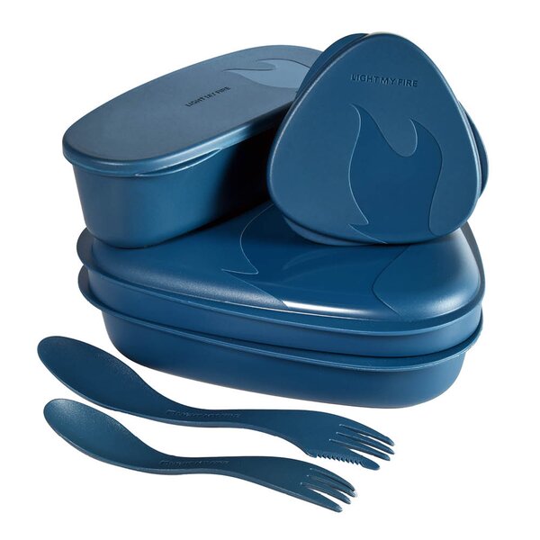 Light My Fire LunchKit 2.0 matbokssett 6 deler hazyblue