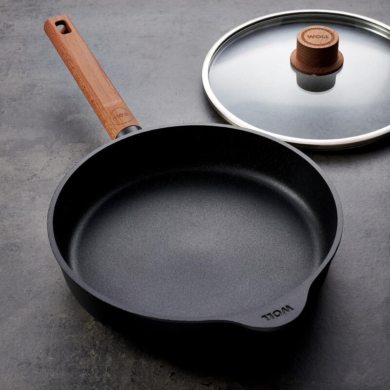 Woll ECO Logic QXR stekepanne 24 cm trehåndtak svart