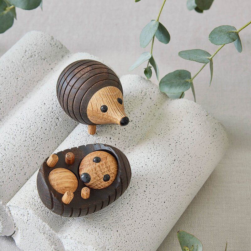 Spring Copenhagen Spike Pinnsvin trefigur 4 cm termoask