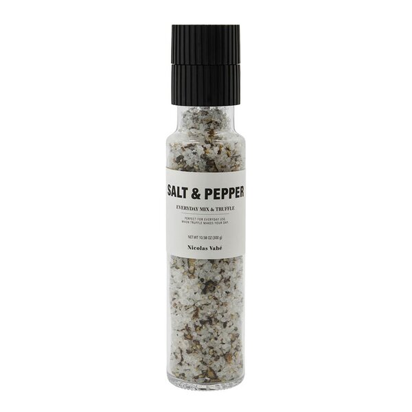 Nicolas Vahé Salt og pepper everyday miks og trøffel 300 g