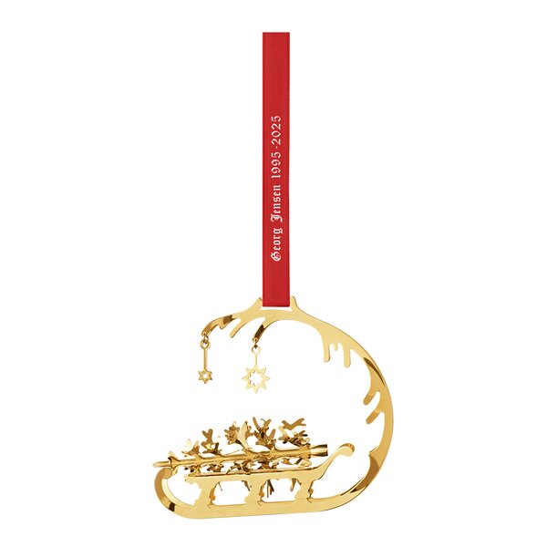 Georg Jensen Jul 2025 juleuro fra 1995 messing