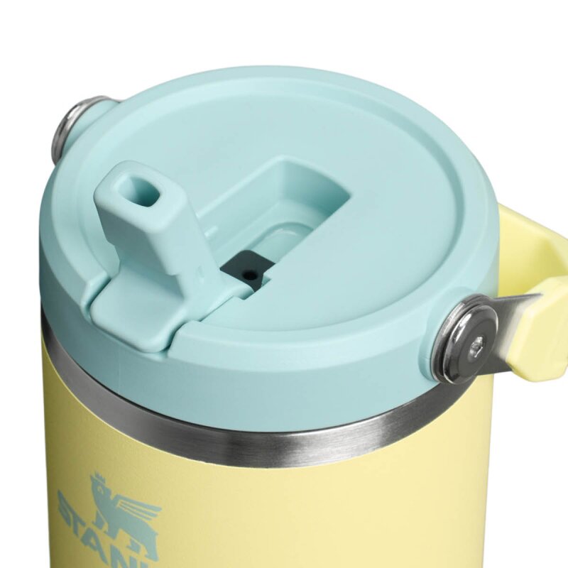 Stanley Iceflow flip straw tumbler termoflaske 0,89L gul